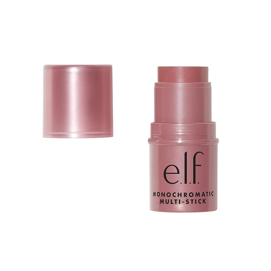 E.I.F Monochromatic Multi Stick, Creamy, Lightweight, Versatile, Luxurious, Adds Shimmer, Easy To Use On The Go, Blends Effortlessly, Sparkling Rose, 0.155 Oz