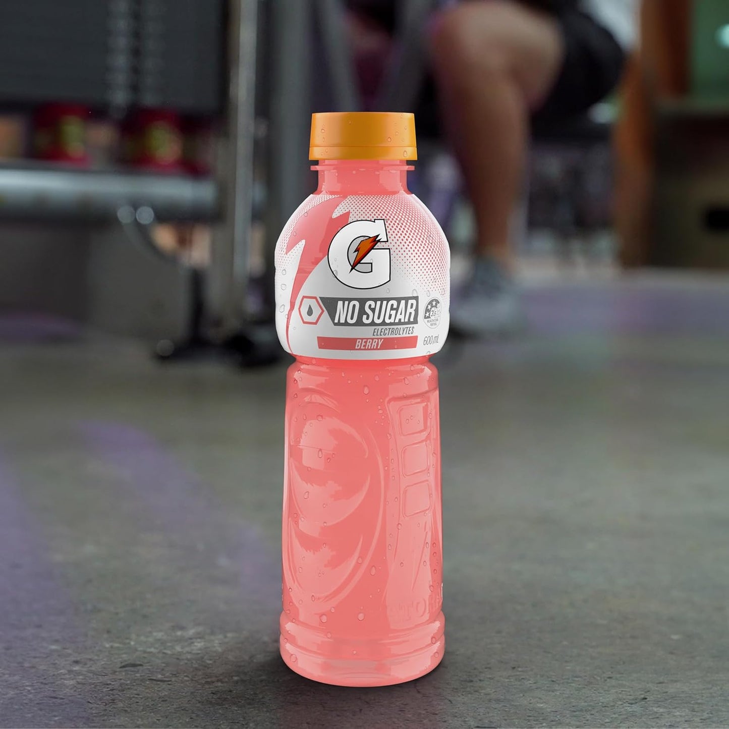 Gatorade No Sugar Berry Sports Drink 12 x 600ml Bottle