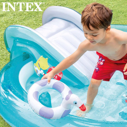 Intex Gator Play Center Inflatable Kiddie Pool Multicolor