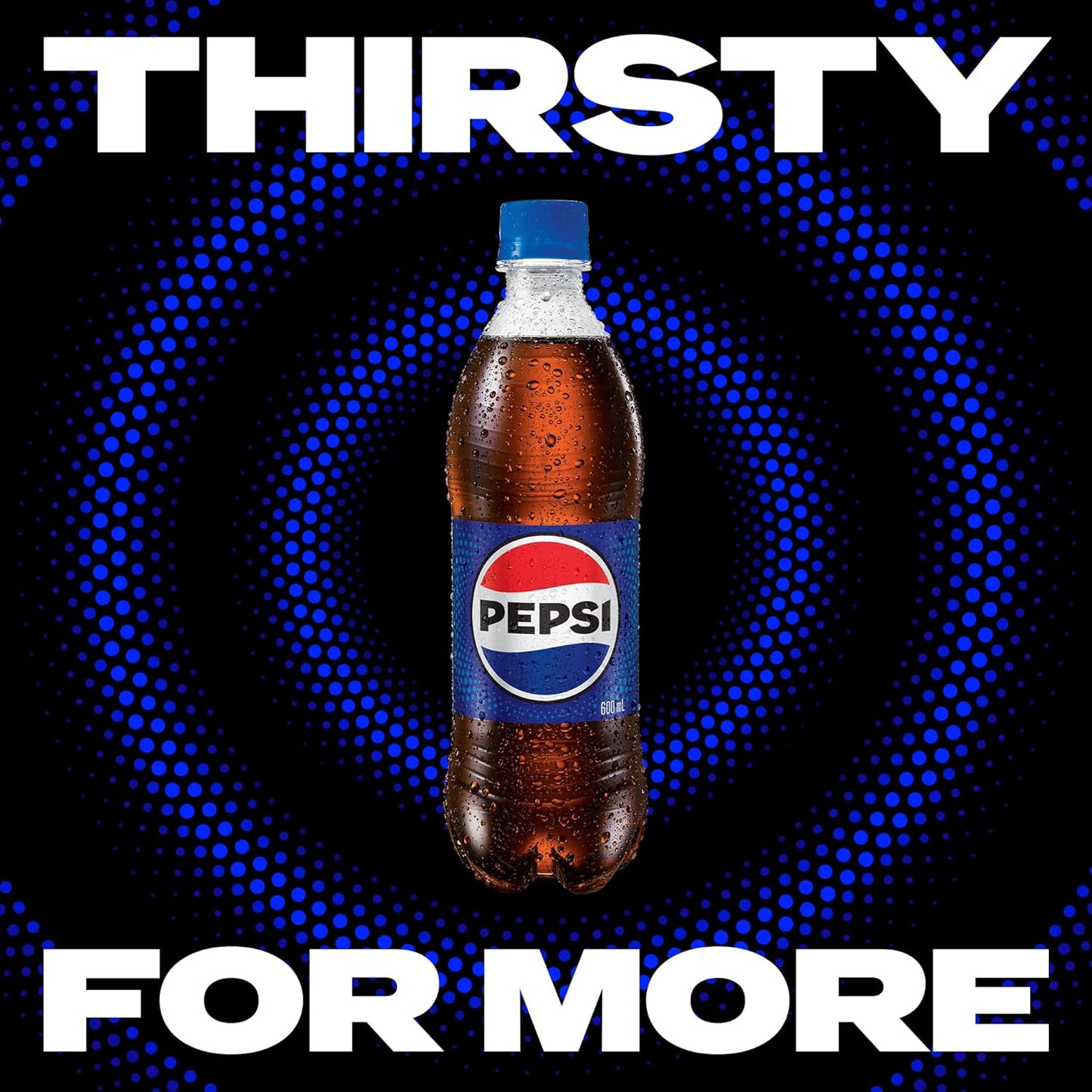 Pepsi Cola Soft Drink 600mL (Pack of 24)
