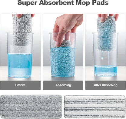 JOYMOOP Flat Mop Pad, Microfiber Mop pad