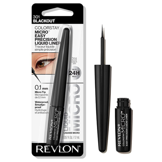 REVLON Micro Easy Precision Liquid Liner, 301 Blackout