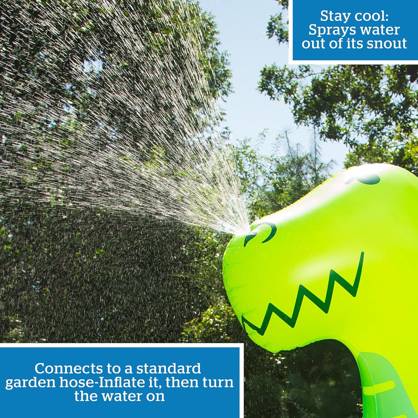 Bigmouth Ginormous Dinosaur Yard Sprinkler