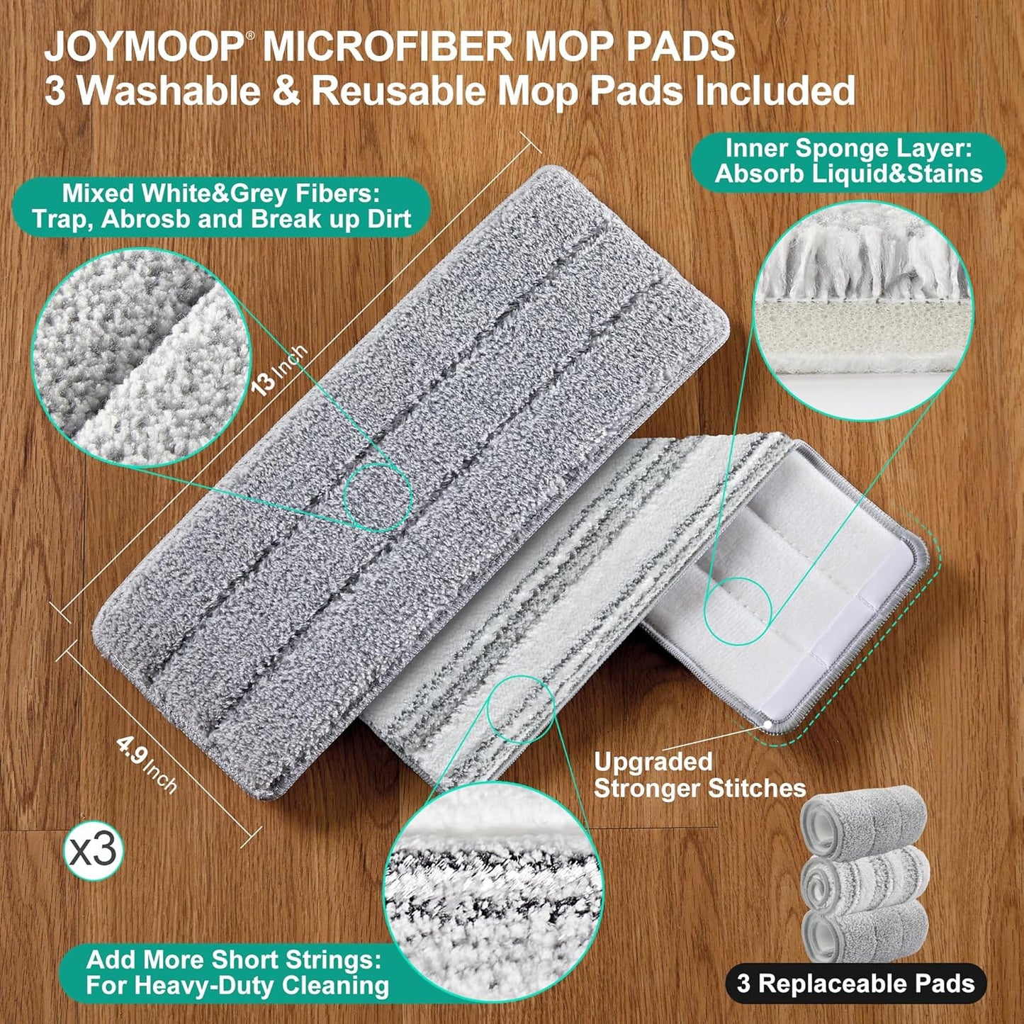 JOYMOOP Mop and Bucket Set with Wringer