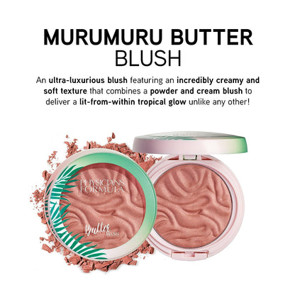 Butter Blush Makeup Powder, Saucy Mauve, Dermatologist Approved, Vegan