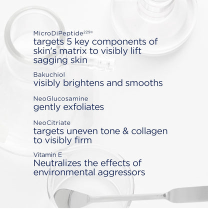 NEOSTRATA Skin Active Triple Firming Neck Cream, Anti-Aging Moisturizer with MicroDiPeptide229 to Tighten and Smooth Wrinkles Neck & Décolletage, Fragrance Free, For all Skin Types, 80g-USA made