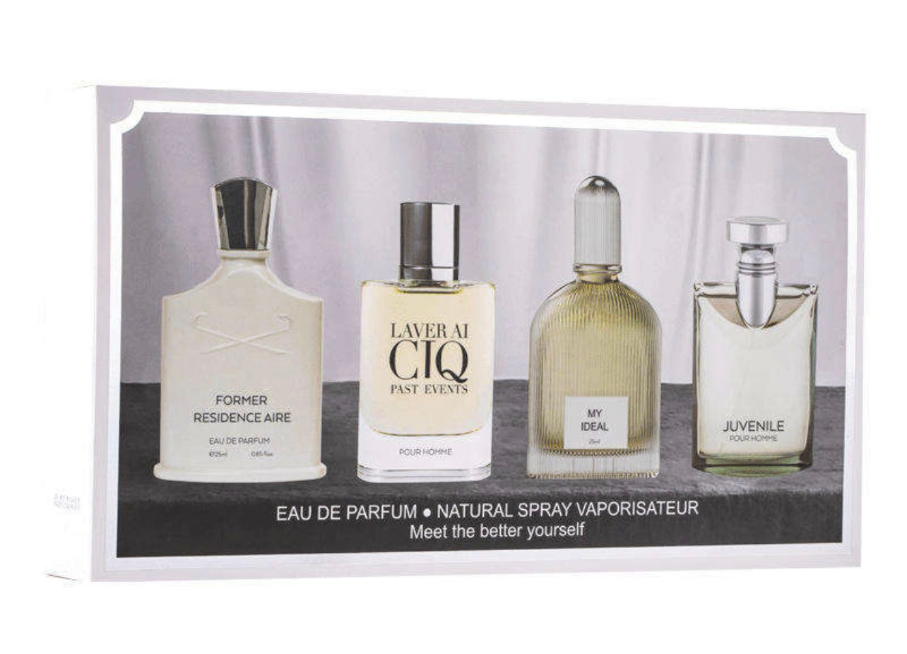 Eau de toilette For a men 4 In A Box ,Perfect For A Gift Or Personal Use