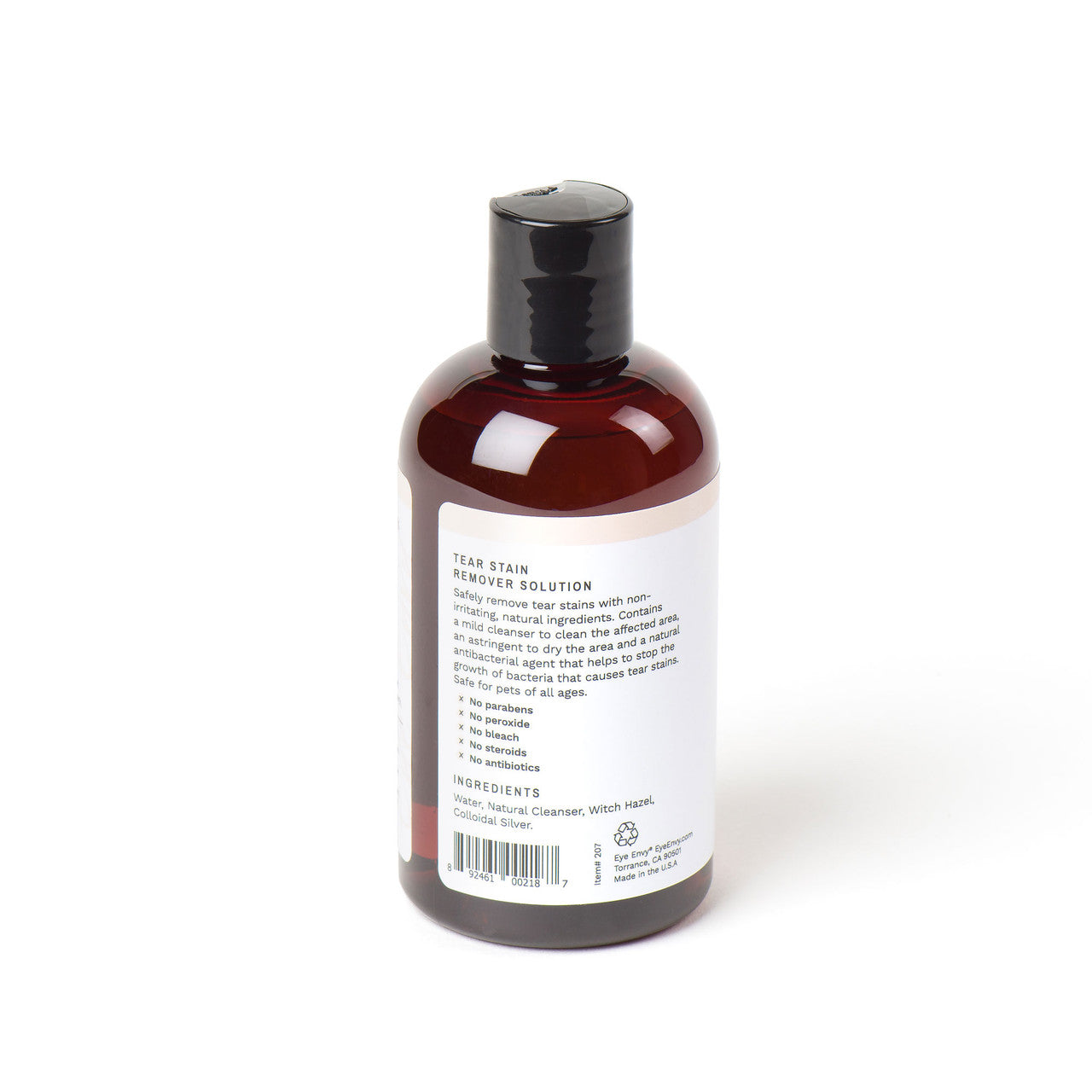 Eye Envy Tear Stain Remover Solution For Cats 4oz-made in USA