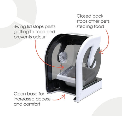 Closer Pets MiBowl Automatic Microchip Pet Feeder (MiBowl Automatic Selective Microchip Pet Feeder)
