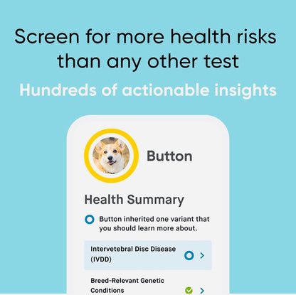 Embark | Dog DNA Test for Purebred Pets | Canine Genetic Health Screening & Genetic Diversity Score-Fast, Trusted Results