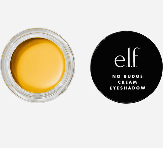 e.l.f. No Budge Cream Eyeshadow, 3-in-1 Eyeshadow, Primer & Liner With Crease-Resistant Color & Stay-Put Power, Vegan & Cruelty-Free, Sahara