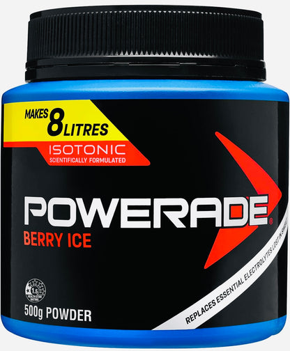 Powerade Isotonic Berry Ice Sports Powder Multipack 6 x 500g