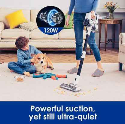 Tineco PWRHERO11 snap Lightweight Cordless Stick Vacuum Cleaner, for Carpets and Hard Surfaces, Sleek and Stylish