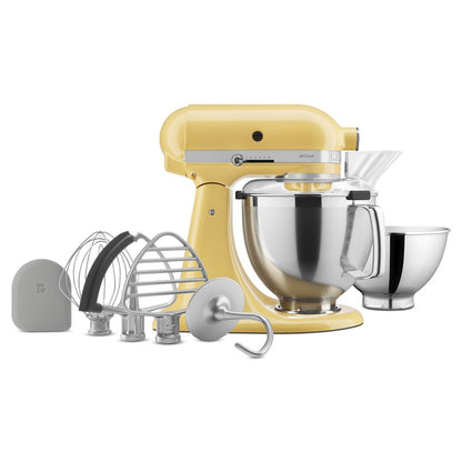 Kitchenaid KSM195 4.8L Artisan Stand Mixer Yellow 5KSM195PSAMY