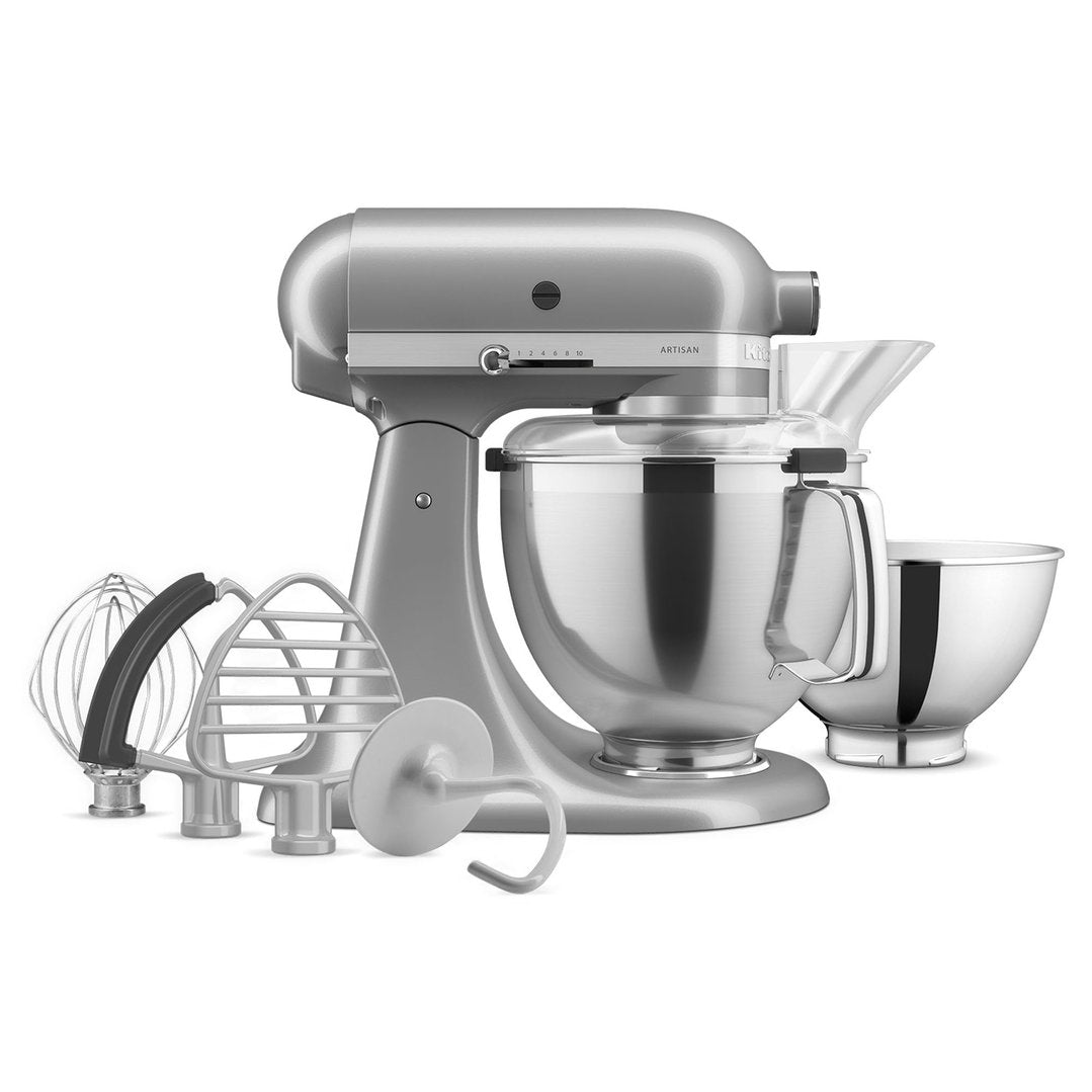 Kitchenaid KSM195 4.8L Artisan Stand Mixer Contour Silver 5KSM195PSACU