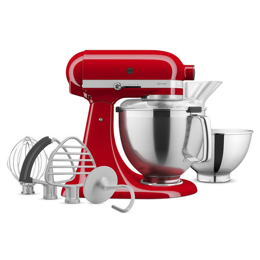 Kitchenaid KSM195 4.8L Artisan Stand Mixer Empire Red 5KSM195PSAER