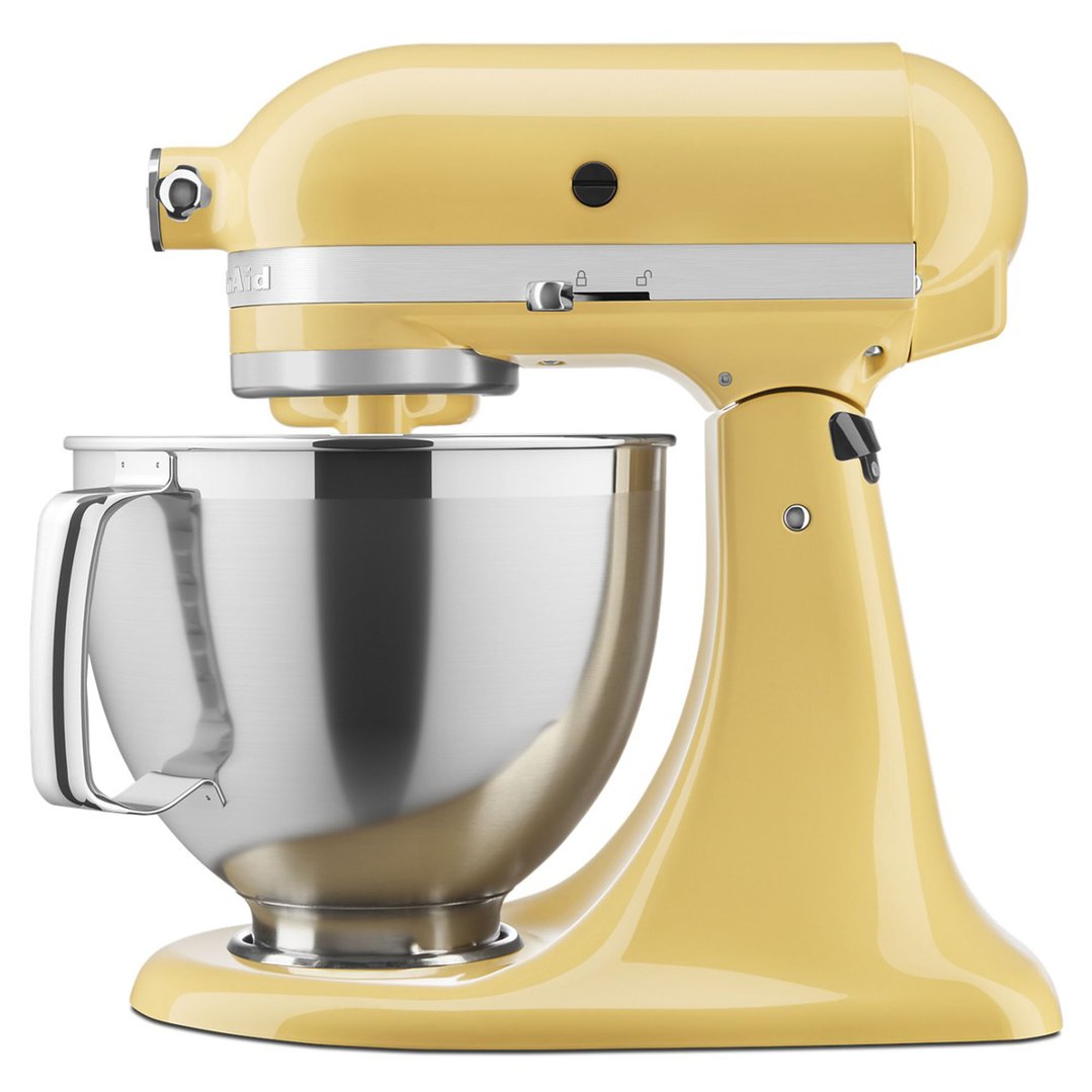 Kitchenaid KSM195 4.8L Artisan Stand Mixer Yellow 5KSM195PSAMY