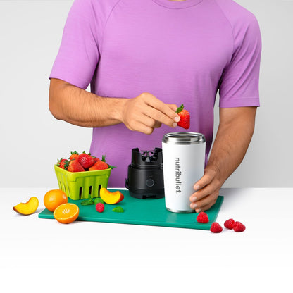 Nutribullet Flip™ Insulated Portable Blender, White NBPB07350AW