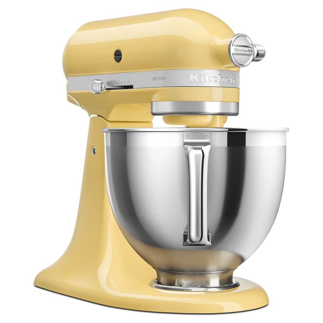 Kitchenaid KSM195 4.8L Artisan Stand Mixer Yellow 5KSM195PSAMY