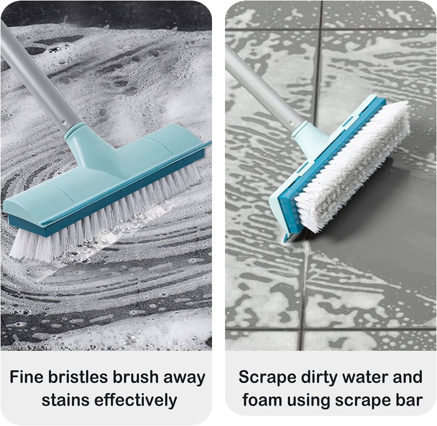 Floor Scrub Brush With Long Handle