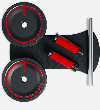 Ab Roller Wheel Abdominal Exercise for Home Gym Fitness Equipment